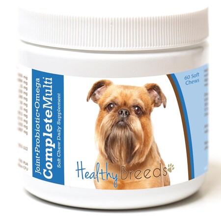 Healthy Breeds Brussels Griffon All in One Multivitamin Soft Chew, 60PK 192959007560